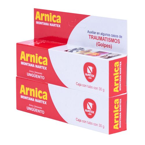 Ungüento Árnica Montana 2 Tubos de 30g Cada Uno