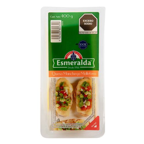 Queso Manchego Esmeralda Molletero 400g