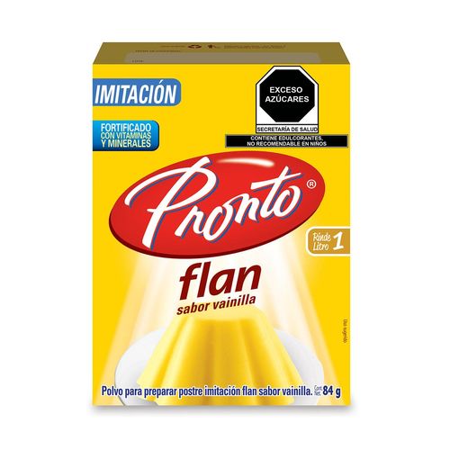 Flan Pronto sabor Vainilla 84g