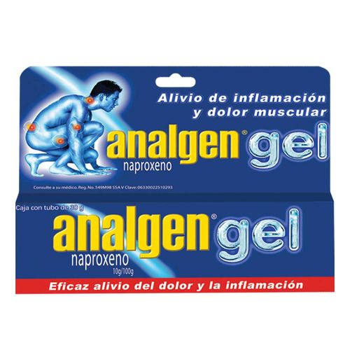 Gel Tópico Analgen Gel Tubo de 30g