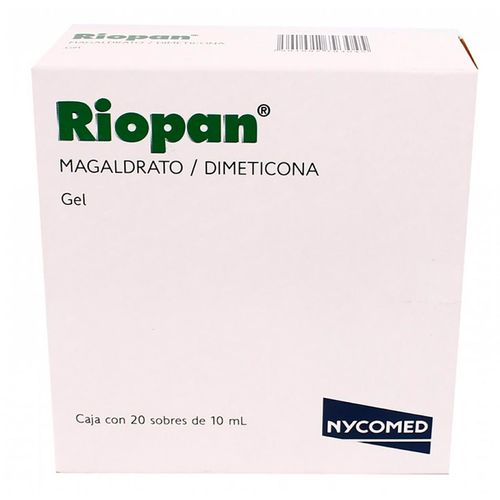 Gel Riopan Caja con 20 Sobres de 10ml