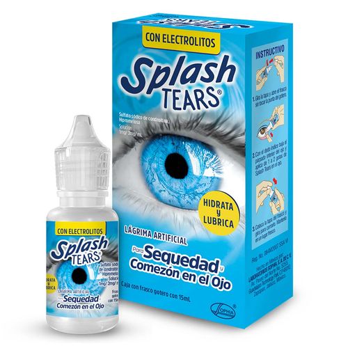 Lágrima Artificial Splash Tears para Sequedad Ocultar 15ml