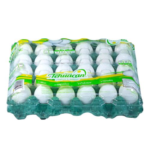 Huevos Blancos Tehuacán 30 Piezas