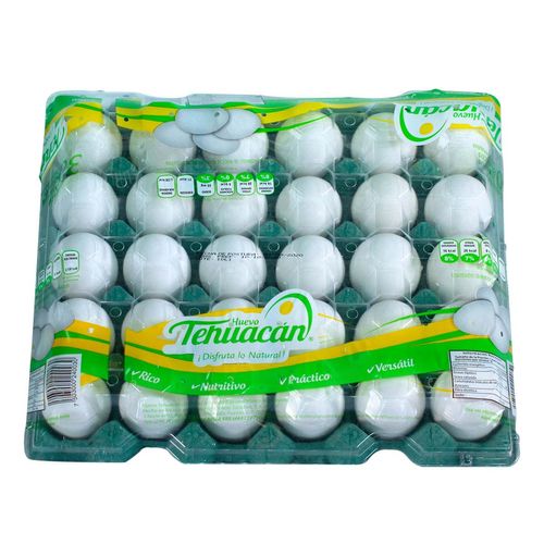 Huevos Blancos Tehuacán 30 Piezas