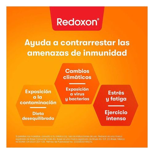 Redoxon Forte Vitamina C Tubo con 10 Tabletas Efervescentes