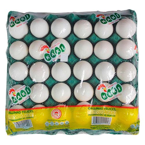 Huevo Kaki Blanco 30 Piezas