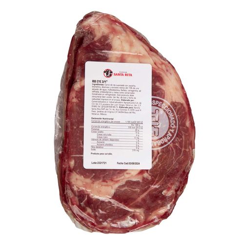 Rib Eye de Res Santa Rita kg