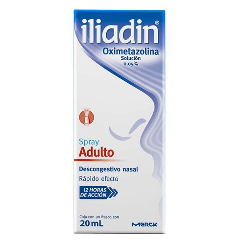 Descongestionante Nasal Iliadin Adulto Spray 20ml