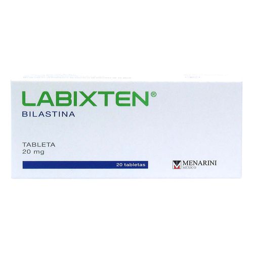 Tabletas Labixten 20mg Caja con 20 Tabletas