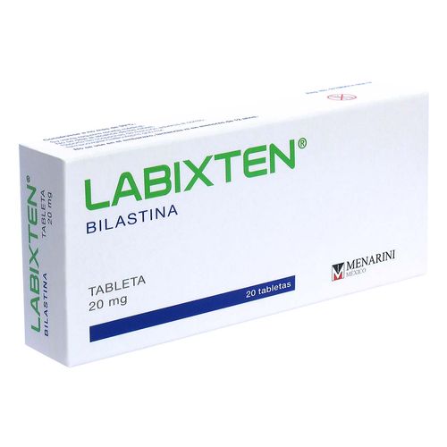 Tabletas Labixten 20mg Caja con 20 Tabletas