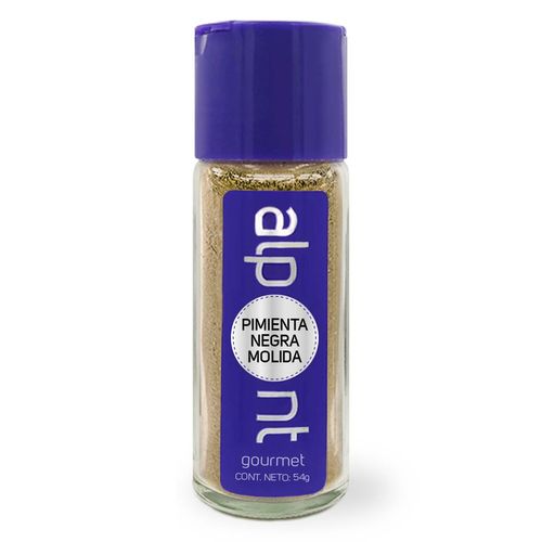 Pimienta Negra Molida Alpont Frasco 54g