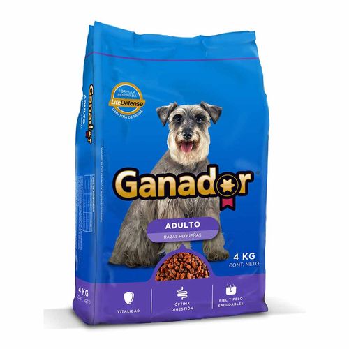 Alimento para perro Ganador Original Adulto Razas Pequeñas 4kg