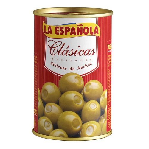 Aceituna La Española Rellena De Anchoa Clásica 300g