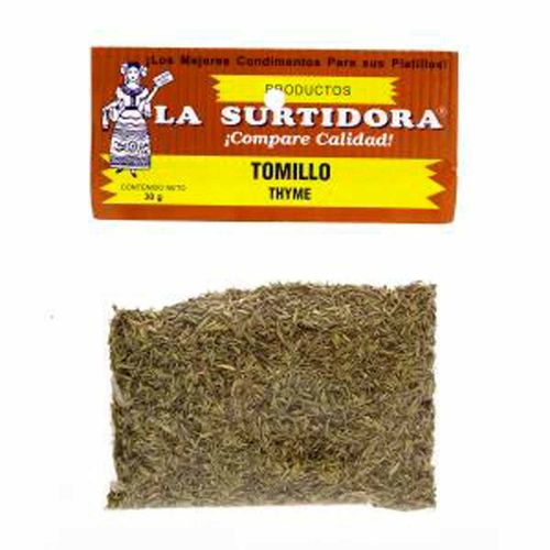 Tomillo Entero La Surtidora Bolsa 30g