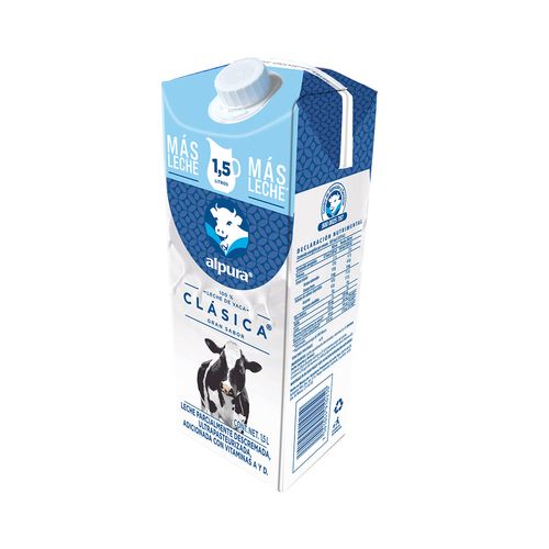 Leche Alpura Entera Ultra pasteurizada 1.5L