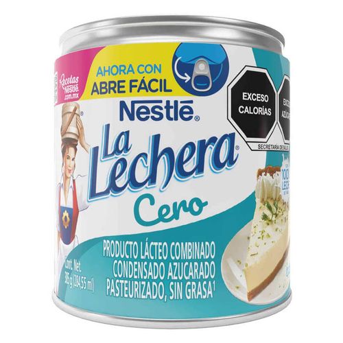 Leche Condensada Nestlé La Lechera Sin Grasa 385g
