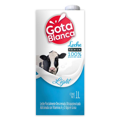 Leche Light Gota Blanca UHT 1L