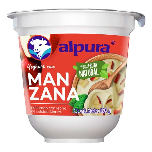 Yoghurt Alpura Batido Manzana 125g