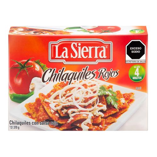 Chilaquiles La Sierra Rojos 370g