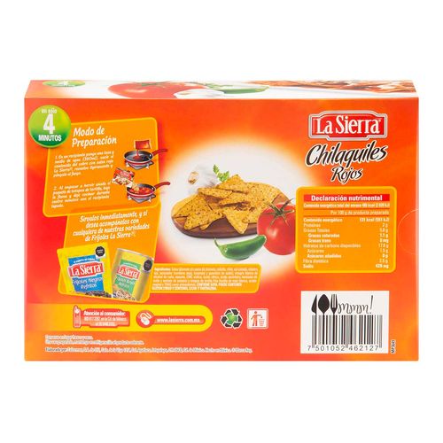 Chilaquiles La Sierra Rojos 370g