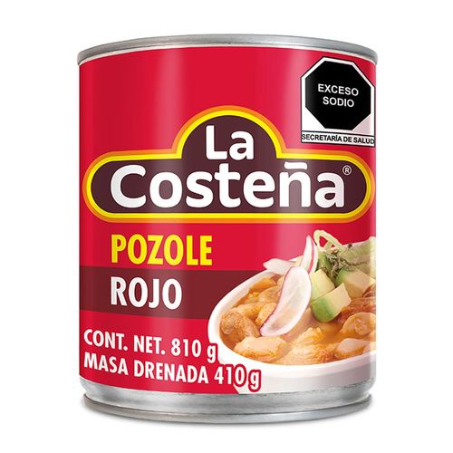 Pozole La Costeña Rojo 810g