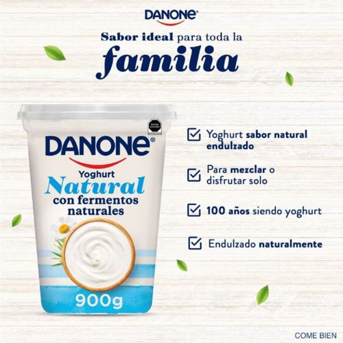 Yoghurt Danone Sabor Natural 900g