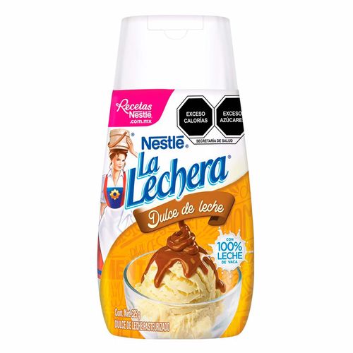 Leche Condensada Nestlé La Lechera Dulce de Leche Sirve Fácil 325g