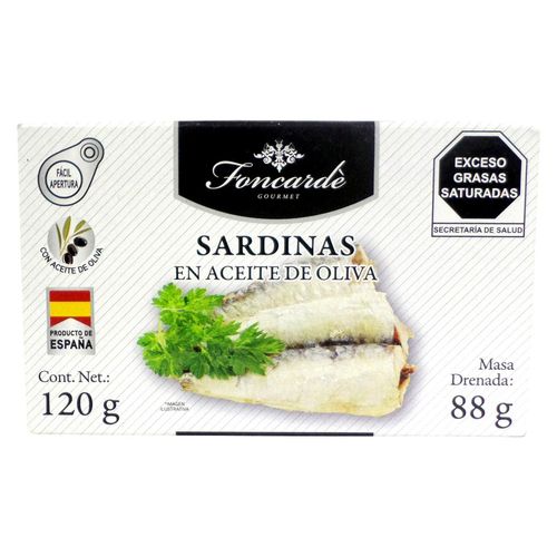 Sardina Foncardé en Aceite Natural 120g
