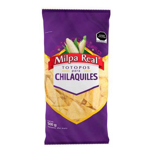 Totopos Chilaquiles Milpa Real 500 g