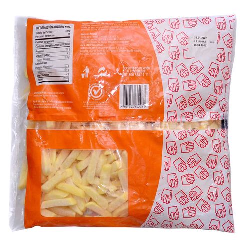 Papas Chedraui Congeladas 1kg
