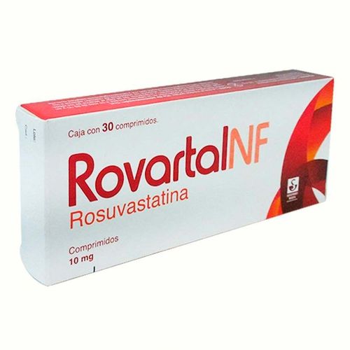 Comprimidos Rovartal NF 10mg Caja con 30 Comprimidos