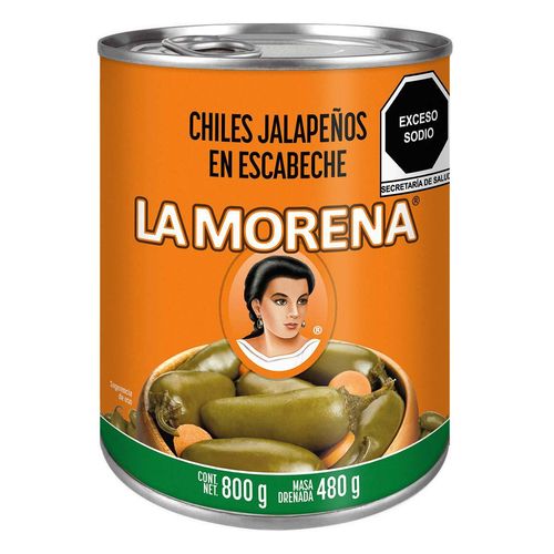 Jalapeño La Morena 800g