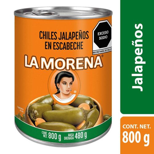 Jalapeño La Morena 800g