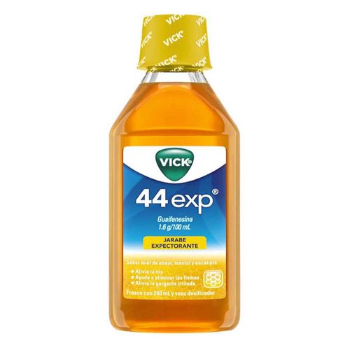 Jarabe Vick 44Exp Miel Alivia la Tos con Flemas 240ml
