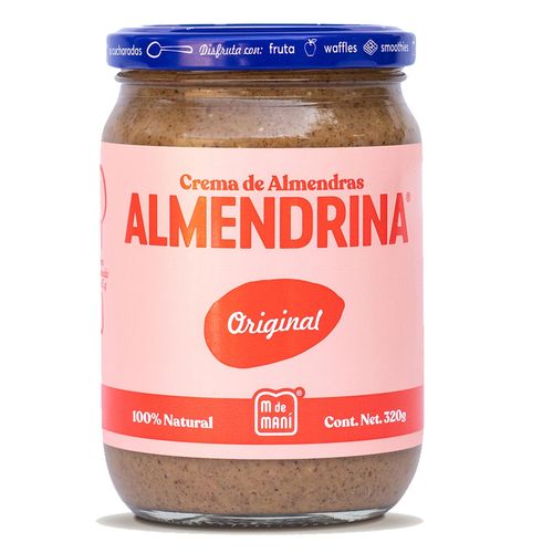 Crema de Almendra Almendrina M de Maní Original 320 g