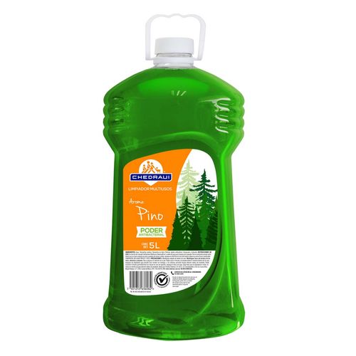 Limpiador Multiusos Líquido Chedraui aroma a Pino y Cedro 5L