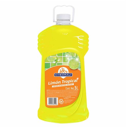 Limpiador Multiusos Líquido Chedraui Limón Tropical 5L
