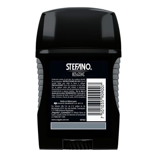 Desodorante en Barra Stefano Black 60g