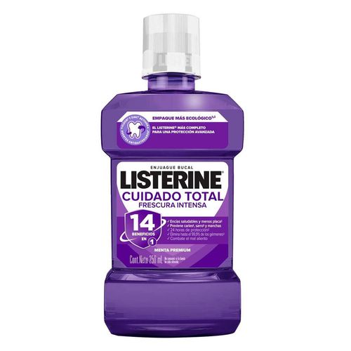 Enjuague Bucal Listerine Cuidado Total 250ml