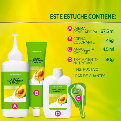 Tinte de Cabello Garnier Nutrisse 41 Café Delicia