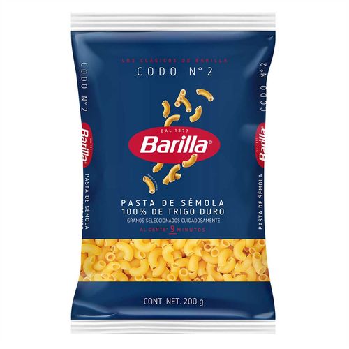 Sopa de Codo Barilla No.2 200g