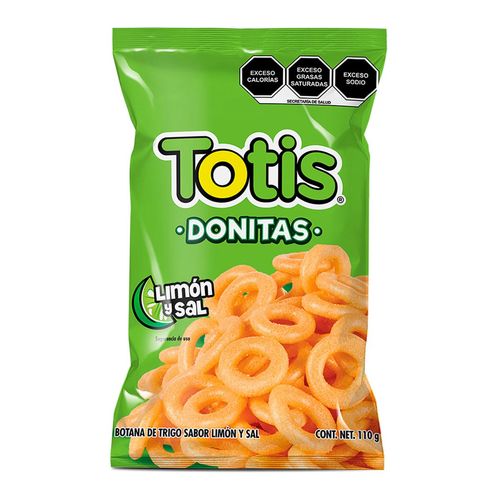 Totis Donitas Sal y Limon 110g