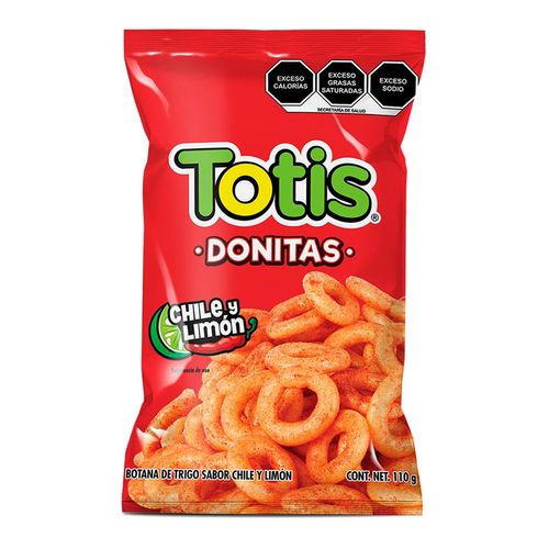 Totis Donitas Chile y Limon 110g