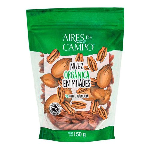 Nuez Aires de Campo en Mitades Orgánica 150g
