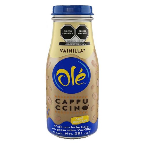 Café con Leche Café Olé Cappuccino Vainilla 281ml