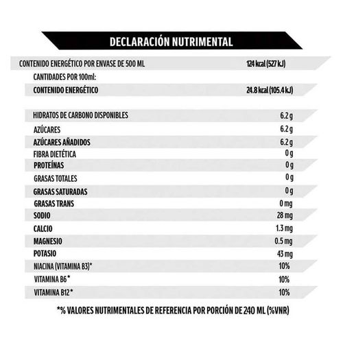 Bebida Hidratante Powerade Moras 500ml