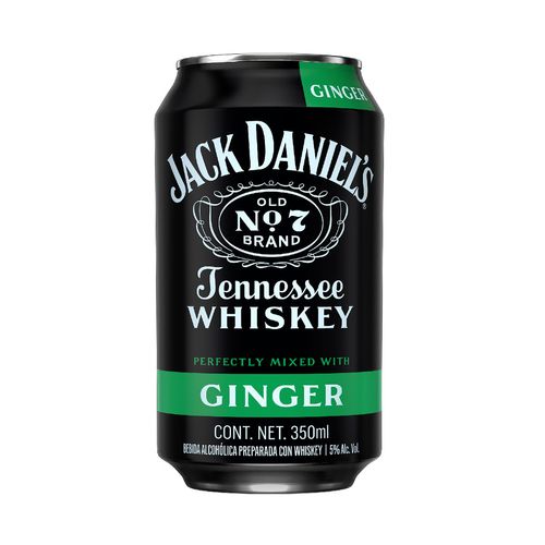 Bebida Preparada Jack Daniel's & Ginger 350ml