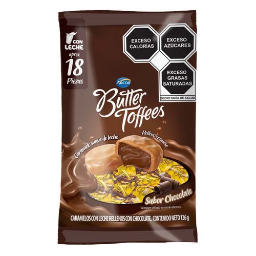 Caramelo Butter Toffees Chocolate 126g