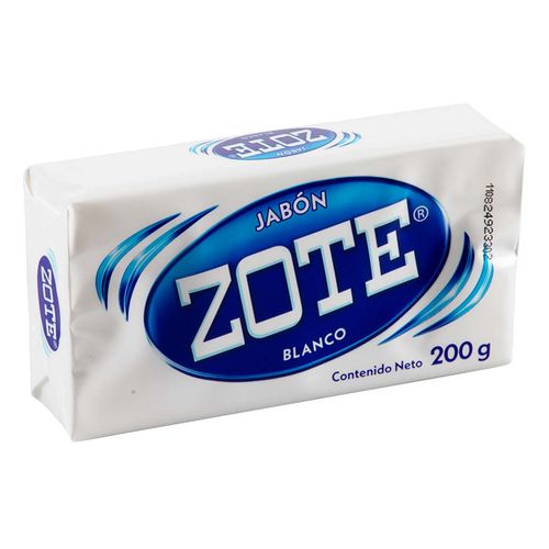Jabón de Lavandería en Barra Zote Blanco 200g