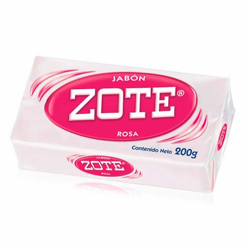 Jabón de Lavandería en Barra Zote Rosa 200g
